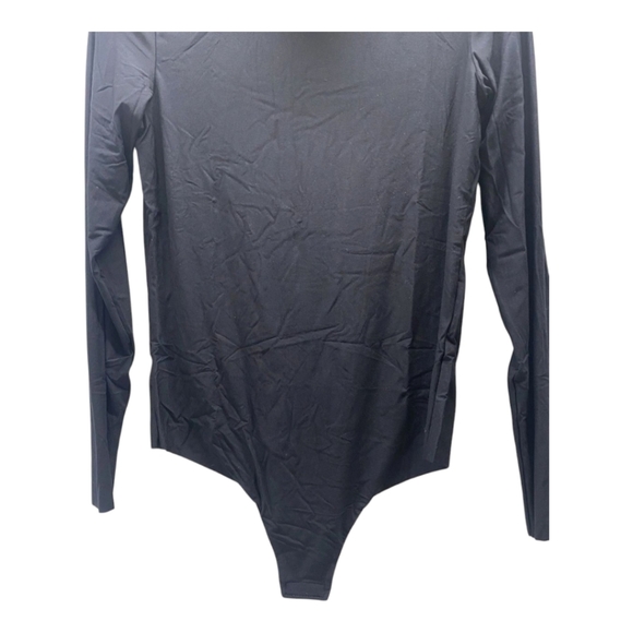 NEW COMMANDO Womens Butter Very Soft Turtleneck Bodysuit Size L Black - Picture 2 of 11